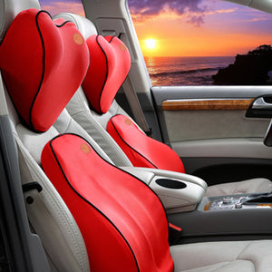 Car Lumbar Support Cushion with Memory Foam (All Seasons) Mimarta