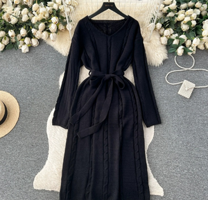 Elegant Knitted Dress for Women Mimarta