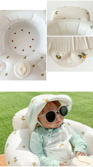 Inflatable Baby Chair for Dining & Bath Mimarta