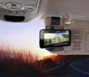 Universal Car Visor Clip Eye Level Cell Phone Cradle Rieworkes