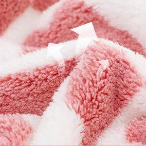 Cute Plaid Flowers Microfiber Towel Bath Towel Soft Face Towels Rieworkes