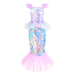 Halloween Mermaid Dress for Girls - Ariel Style Mimarta