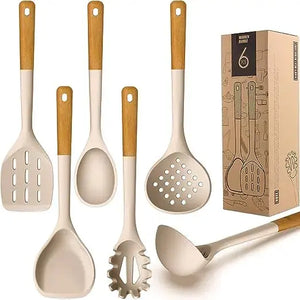 Silicone Cooking Utensils Set Rieworkes