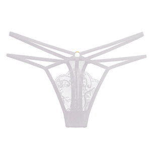 Lace Low Waist Thong for Women - Sexy Fitness Wear Mimarta