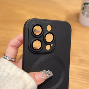 Luxury Matte Case For Magnetic Wireless Charging Rieworkes