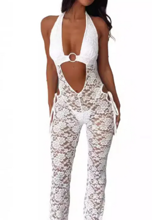 Halter One-Piece Jumpsuit for Women Mimarta