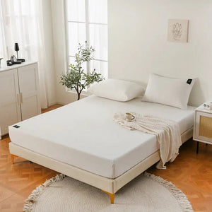 Warm Plush Fitted Sheet Elastic Mattress Cover Rieworkes