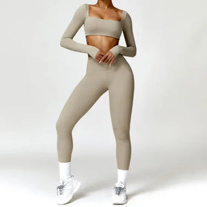 2 Pieces Women's Yoga Tracksuit Rieworkes
