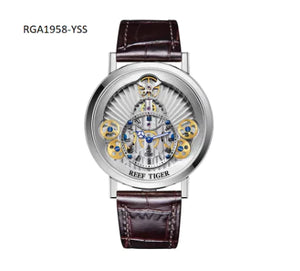 New Reef Tiger RT Luxury Leather Gear Strap Rieworkes