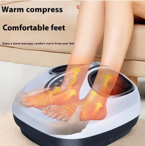 Automatic Shiatsu Foot Massager with Acupoint Kneading & Airbag – Home Electric Heat & Air Pressure Massage Machine Mimarta