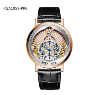 New Reef Tiger RT Luxury Leather Gear Strap Rieworkes