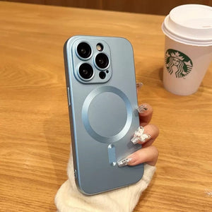 Luxury Matte Case For Magnetic Wireless Charging Rieworkes