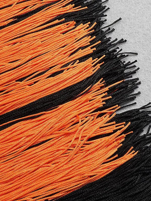 Fringe Halterneck Backless Dress Rieworkes