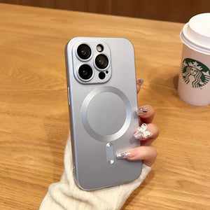 Luxury Matte Case For Magnetic Wireless Charging Rieworkes