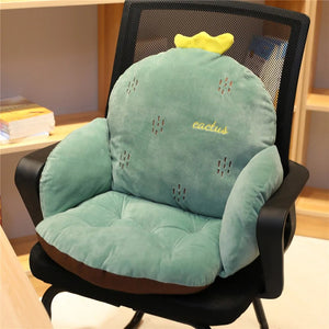 One-piece Chair Cushion: Office/Home Seat Support & Backrest Rieworkes