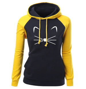 Women's Autumn Winter Coat and Hoodie Set Mimarta