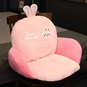 One-piece Chair Cushion: Office/Home Seat Support & Backrest Rieworkes
