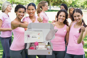 Breast cancer Awareness Gift Box - Hope for a warrior / a survivor / a mother - this is a support care pamper package - Natural Lavender Bath & Body Relaxing Package Rieworkes