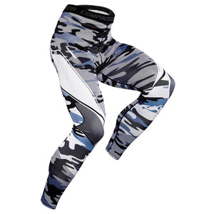 Men's Pro Compression Running Tights: Hot Yoga Pants for Gym & Basketball Rieworkes
