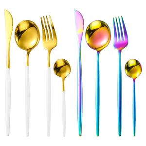 24 Pieces Luxury Cutlery Set Rieworkes