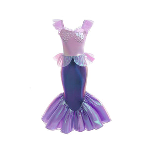 Halloween Mermaid Dress for Girls - Ariel Style Mimarta