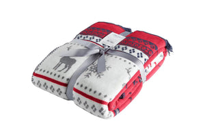 Aksu Double Cotton Blanket 180x220 Carmelo - Rieworkes