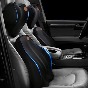 Car Lumbar Support Cushion with Memory Foam (All Seasons) Mimarta