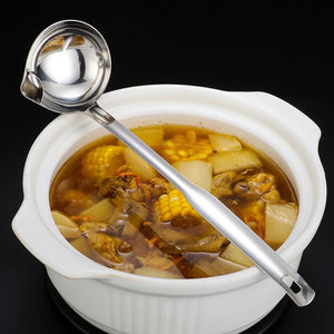 Stainless Steel Soup Oil Separator Spoon Mimarta