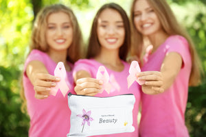 Breast cancer Awareness Gift Box - Hope for a warrior / a survivor / a mother - this is a support care pamper package - Natural Lavender Bath & Body Relaxing Package Rieworkes