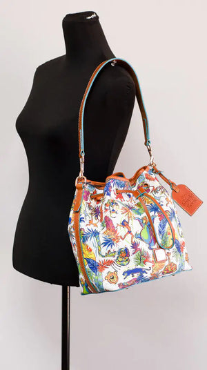 Dooney & Bourke Disney Medium Jungle Book Bucket Bag Rieworkes