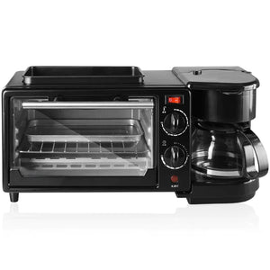 3-in-1 Breakfast Machine: Coffee Maker & Toaster Mimarta