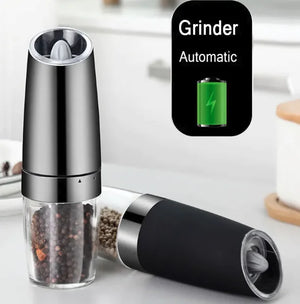 Electric Gravity Salt & Pepper Grinder Rieworkes