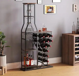 Hanging Wine Glass Holder Wine Storage Rack Rieworkes