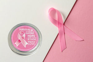 Breast cancer Awareness Gift Box - Hope for a warrior / a survivor / a mother - this is a support care pamper package - Natural Lavender Bath & Body Relaxing Package Rieworkes