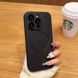 Luxury Matte Case For Magnetic Wireless Charging Rieworkes