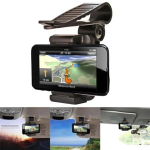 Universal Car Visor Clip Eye Level Cell Phone Cradle Rieworkes