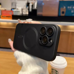 Luxury Matte Case For Magnetic Wireless Charging Rieworkes