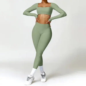 2 Pieces Women's Yoga Tracksuit Rieworkes
