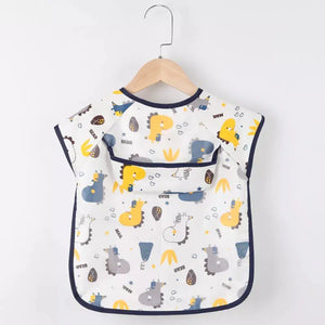 Baby Kids Long Sleeve Scarf Waterproof Apron COZOK Sweety Store