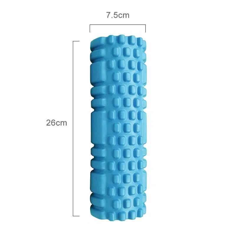 Fitness Foam Roller Set: Yoga Column &amp; Soft Yoga Block Rieworkes