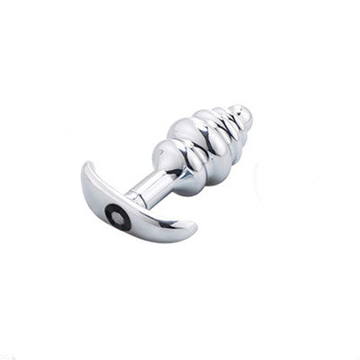 Metal Threaded Anal Plug for Adult Pleasure Mimarta
