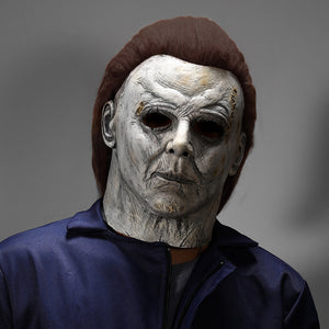 New Halloween Latex Michael Myers Mask Headset Mimarta