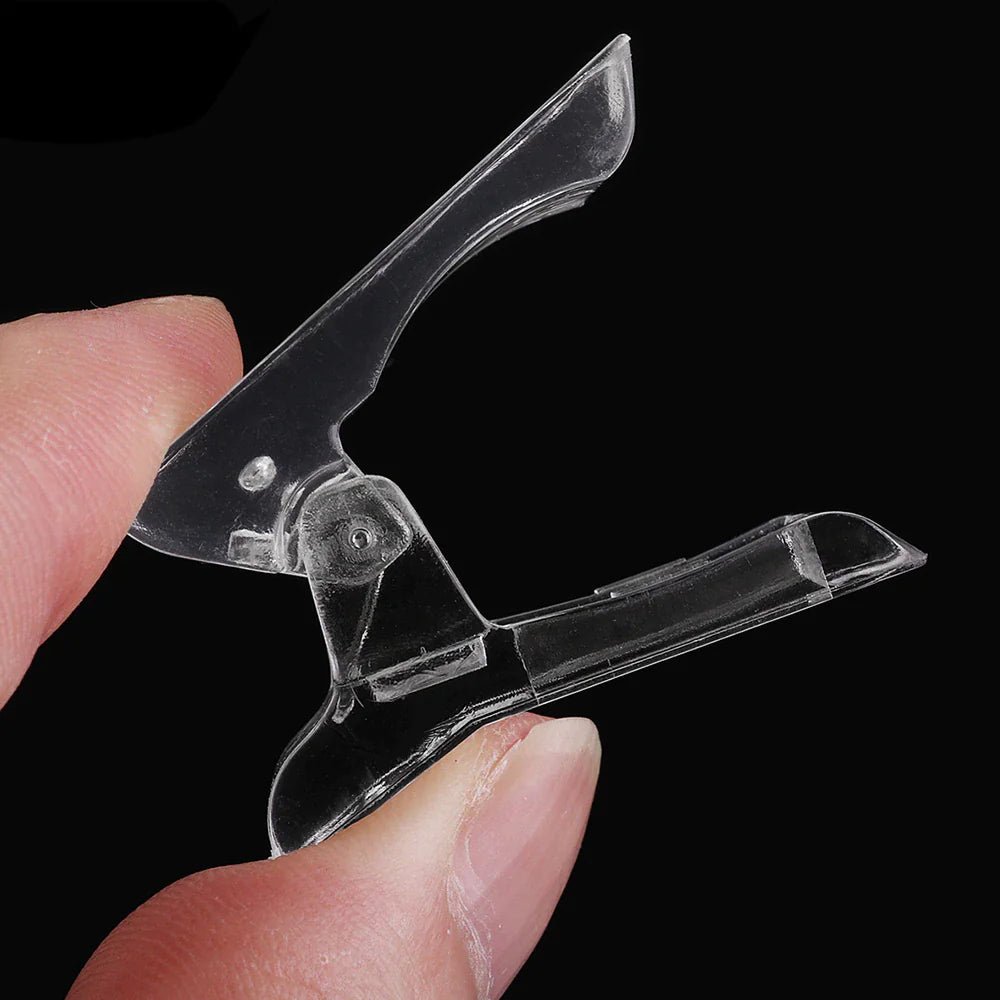 10 PCS Nail Tips Clip Quick Building Poly Builder Gel DIY Extension Clamp Clips - Rieworkes