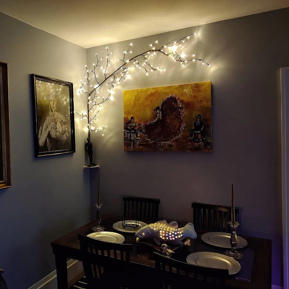 144 Leds Lighted Vine Tree for Home - Rieworkes