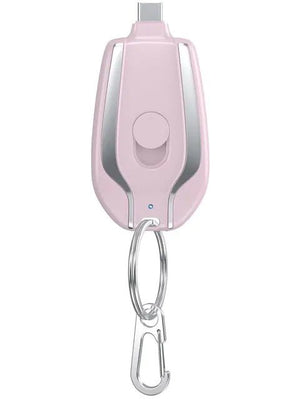 1500mAh Iphone Portable Charger Keychain Charger With Type - C - Rieworkes