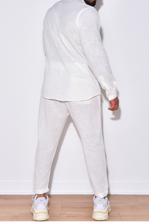 Men's Linen Outfit (One Set) Mimarta