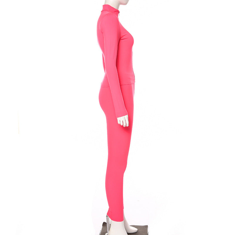2019 Women's Fluorescent Long Sleeve Yoga Set Mimarta