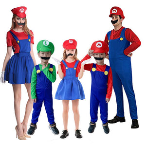 Mario Costume Dress for Kids - Cosplay and Halloween Mimarta