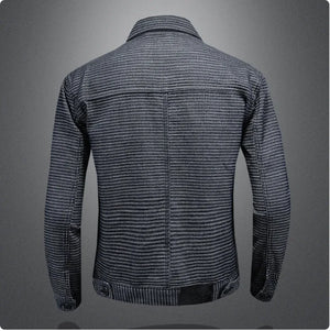 Men's Casual Denim Motorcycle Jacket Rieworkes