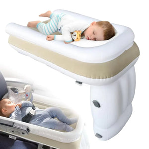 Toddler Airplane Bed Toddler Travel Bed - Airplane Bed Airplane Seat Extender Toddler Bed Belt Toddler Travel Bed for Train Airplane Car-002-beige Mimarta